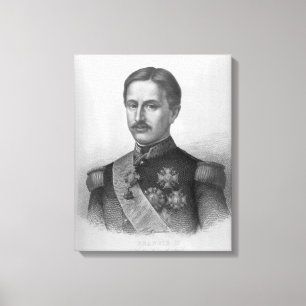 Francis II of the Two Sicilies Canvas Print