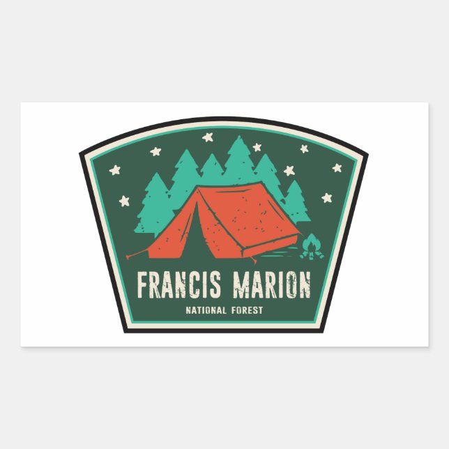 Francis Marion National Forest Camping Sticker (Front)