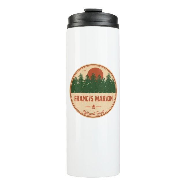 Francis Marion National Forest Thermal Tumbler (Front)