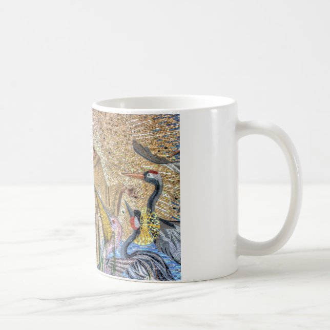 Francis Of Assisi Mosaic Coffee Mug (Right)