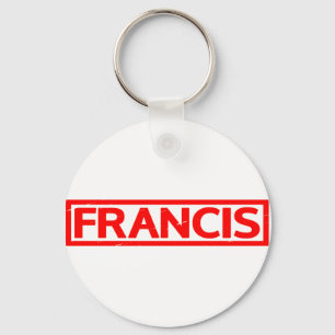 Francis Stamp Keychain