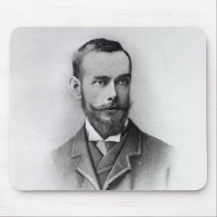 Francis Thompson, engraved by Emery Walker, 1894 Mouse Pad