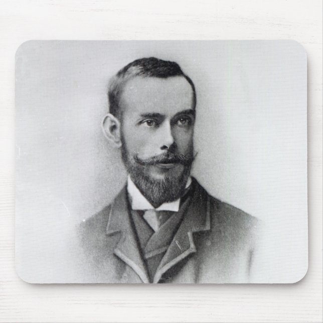 Francis Thompson, engraved by Emery Walker, 1894 Mouse Pad (Front)