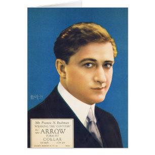 Francis X Bushman shirt advertisement