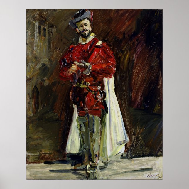 Francisco D'Andrade  as Don Giovanni, 1912 Poster (Front)