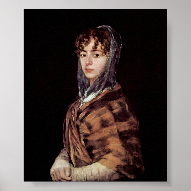 Francisco de Goya - Francisca Garcia y Sabasa Poster (Front)