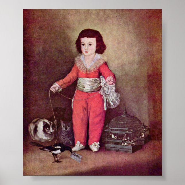 Francisco de Goya - Portrait of Don Manuel Poster (Front)