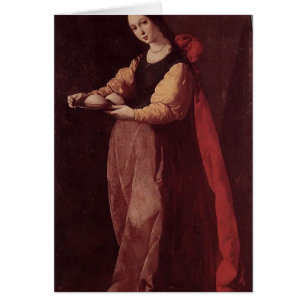 Francisco de Zurbaran- St. Agatha