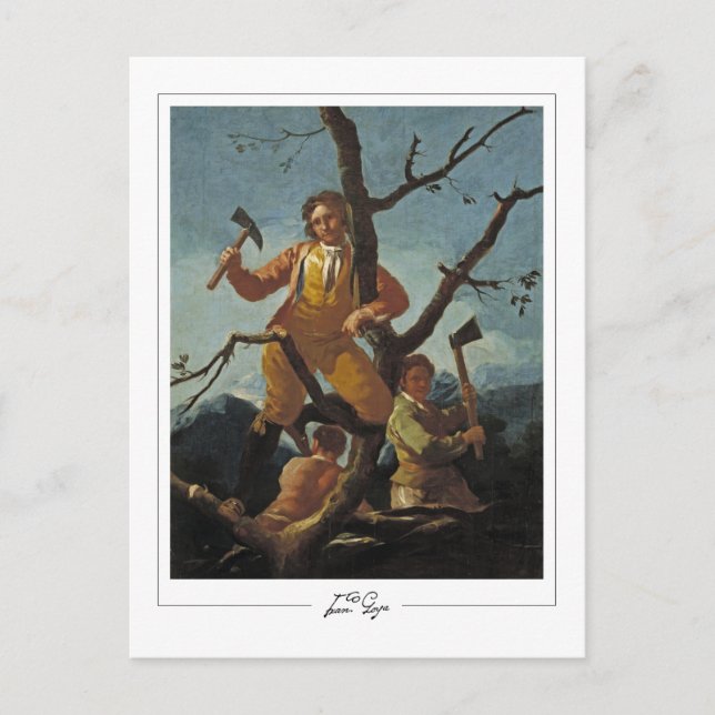 Francisco Goya #12 - Fine Art Postcard (Front)
