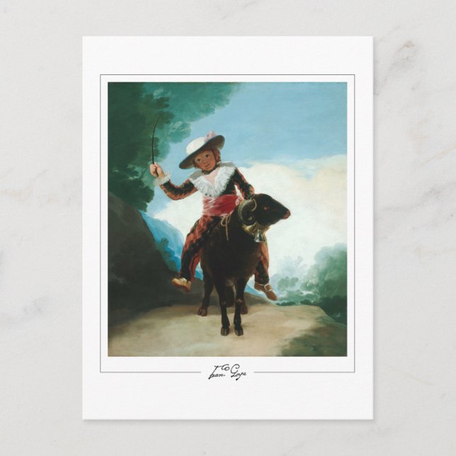 Francisco Goya #331 - Fine Art Postcard (Front)
