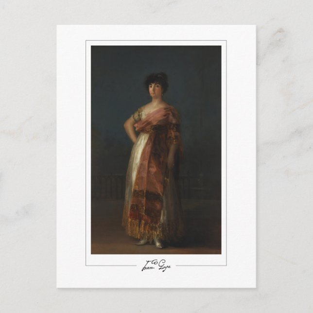 Francisco Goya #397 - Fine Art Postcard (Front)