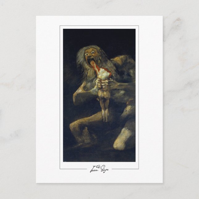 Francisco Goya #457 - Fine Art Postcard (Front)