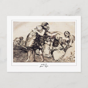 Francisco Goya #517 - Carte postale d'art fin