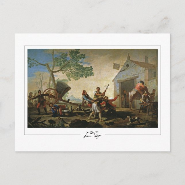 Francisco Goya #60 - Fine Art Postcard (Front)