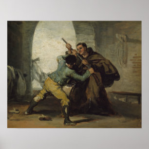 Francisco Goya - Friar Pedro Wrests the Gun Poster