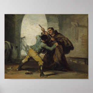Francisco Goya - Friar Pedro Wrests the Gun Poster
