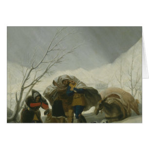 Francisco Goya - Scène d'hiver