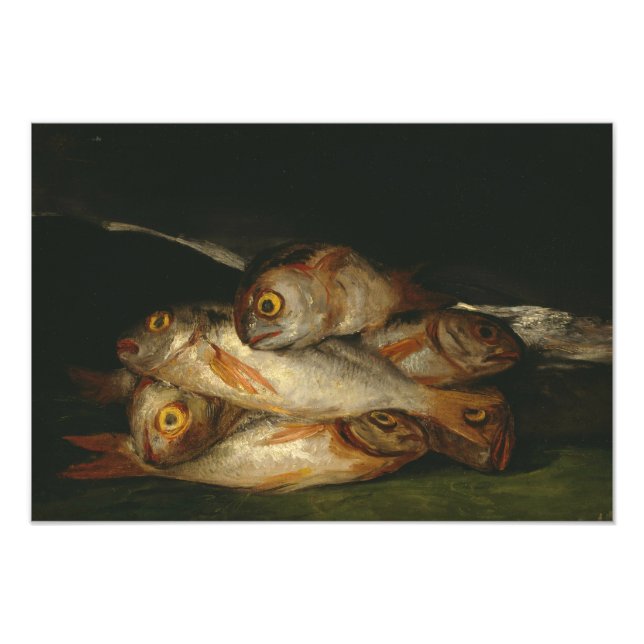 Francisco Goya - Still Life with Golden Bream Photo Print (Front)