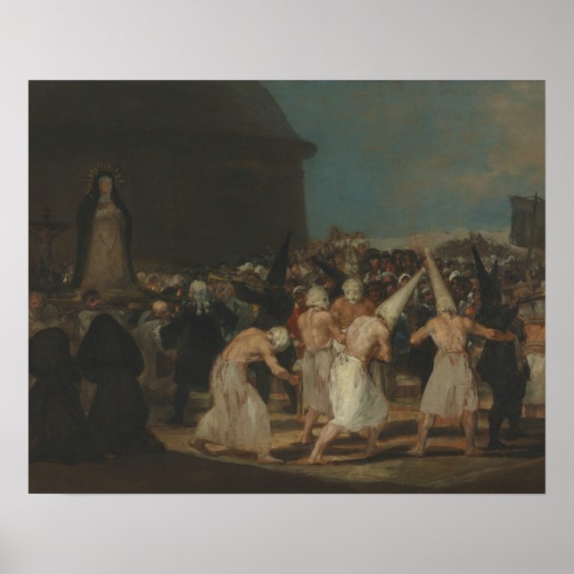 Francisco Goya - The Flagellants Poster (Front)