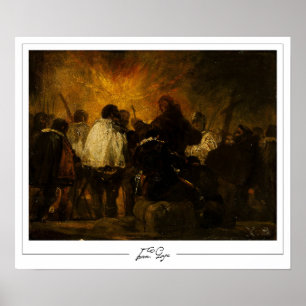 Francisco Goya Zedign Art Affiche #506