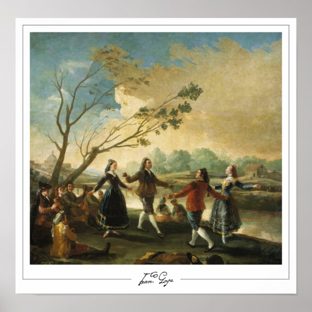Francisco Goya Zedign Art Poster #15 (Front)