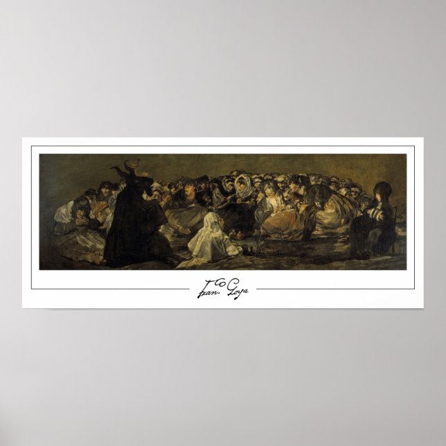 Francisco Goya Zedign Art Poster #262 (Front)