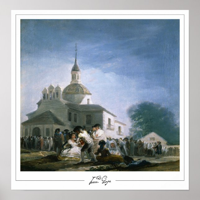 Francisco Goya Zedign Art Poster #4 (Front)