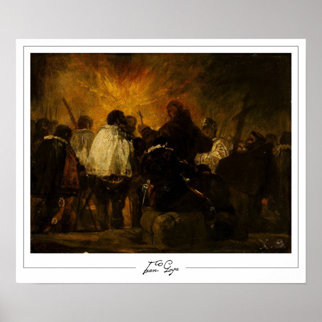 Francisco Goya Zedign Art Poster #506 (Front)