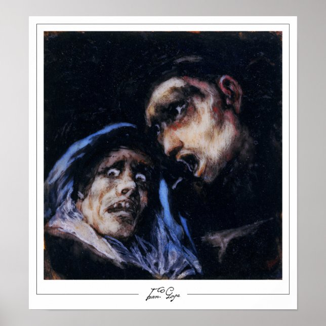 Francisco Goya Zedign Art Poster #514 (Front)
