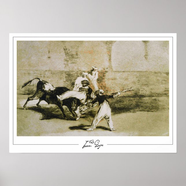 Francisco Goya Zedign Art Poster #521 (Front)