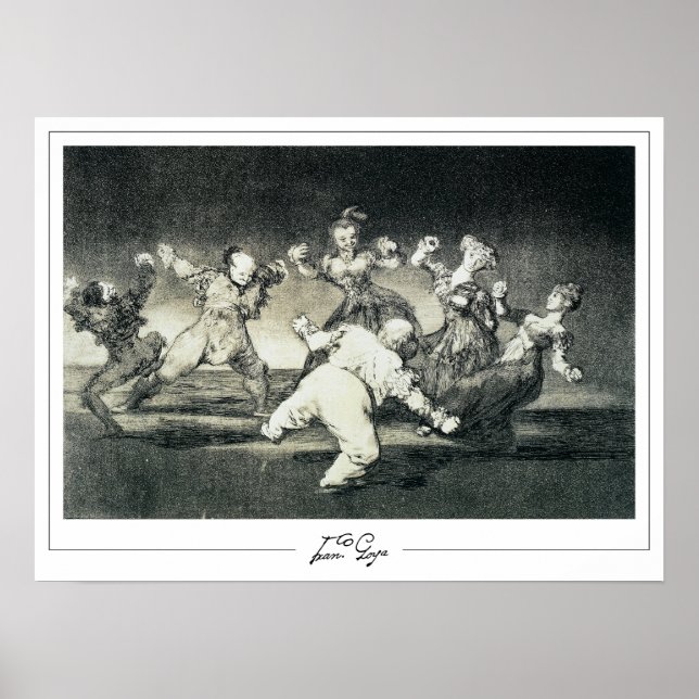Francisco Goya Zedign Art Poster #529 (Front)