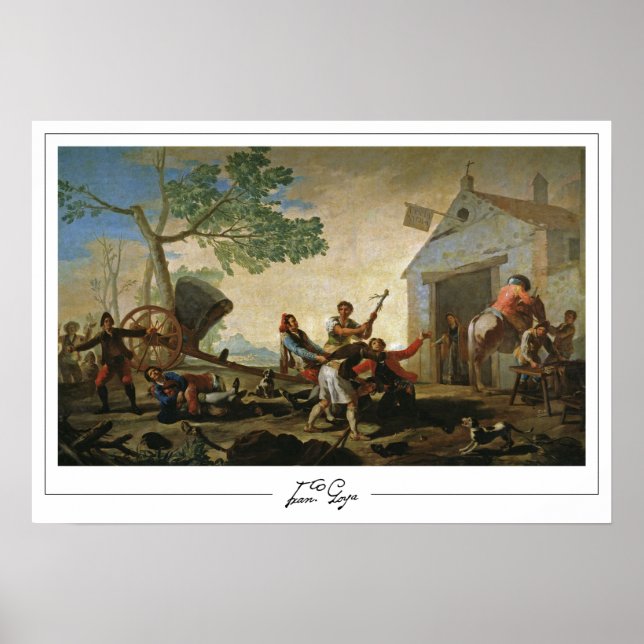 Francisco Goya Zedign Art Poster #60 (Front)