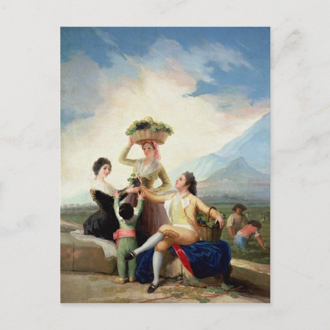 Francisco Jose de Goya y Lucientes | Autumn, or Th Postcard (Front)