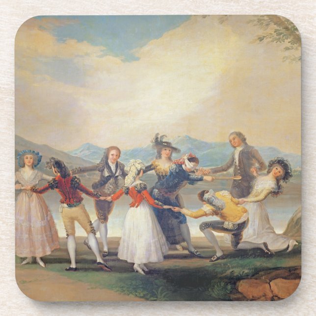 Francisco Jose de Goya y Lucientes | Blind Man's B Coaster (Front)