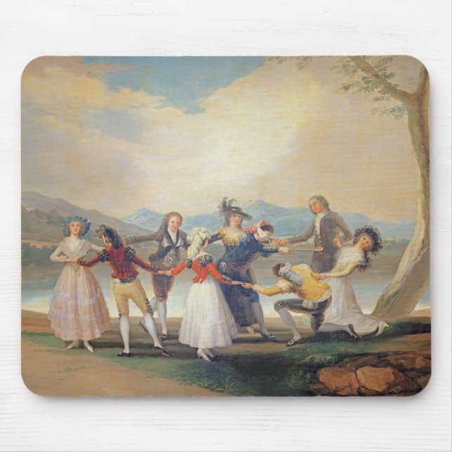 Francisco Jose de Goya y Lucientes | Blind Man's B Mouse Pad (Front)