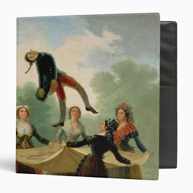 Francisco Jose de Goya y Lucientes | El Pelele  17 Binder (Front/Inside)