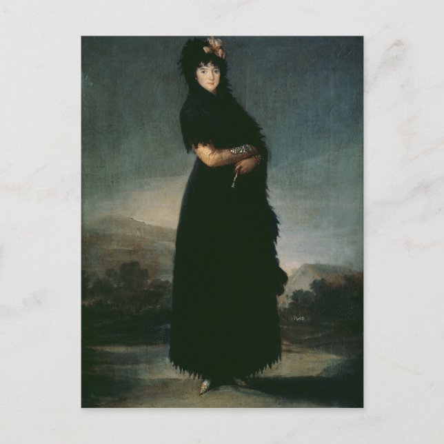Francisco Jose de Goya y Lucientes | Mariana Walds Postcard (Front)
