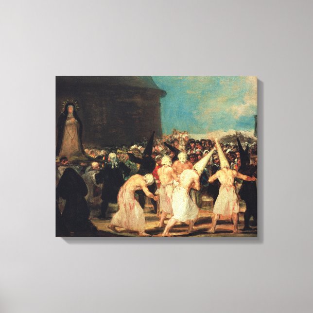 Francisco Jose de Goya y Lucientes | Procession of Canvas Print (Front)