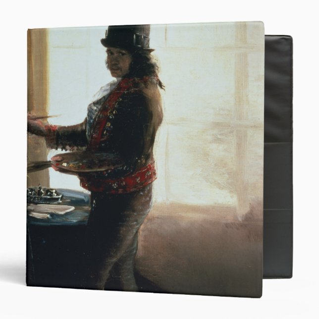 Francisco Jose de Goya y Lucientes | Self Portrait Binder (Front/Inside)