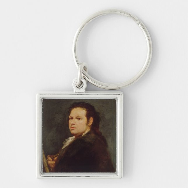 Francisco Jose de Goya y Lucientes | Self portrait Keychain (Front)