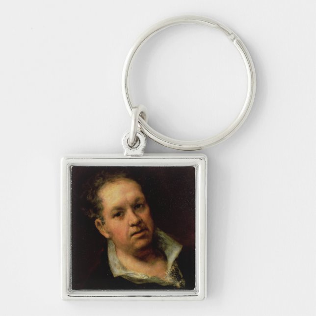 Francisco Jose de Goya y Lucientes | Self Portrait Keychain (Front)