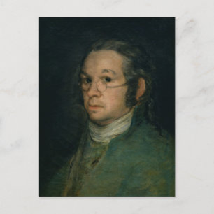 Francisco Jose de Goya y Lucientes   Self portrait Postcard