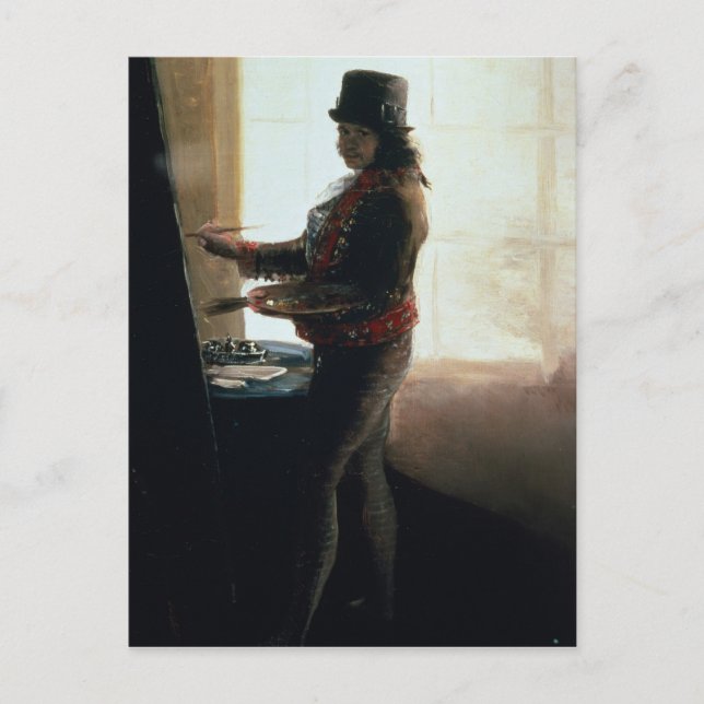 Francisco Jose de Goya y Lucientes | Self Portrait Postcard (Front)