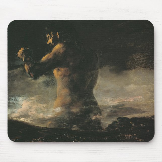 Francisco Jose de Goya y Lucientes | The Colossus, Mouse Pad (Front)