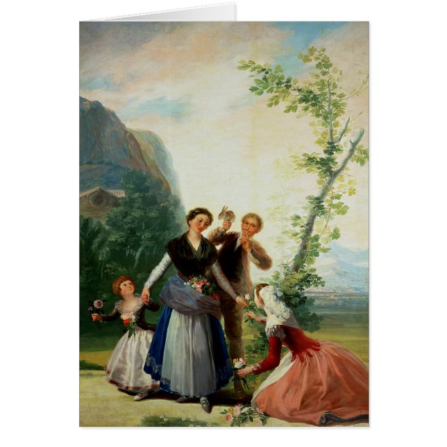 Francisco Jose de Goya y Lucientes | The Florists  (Front)