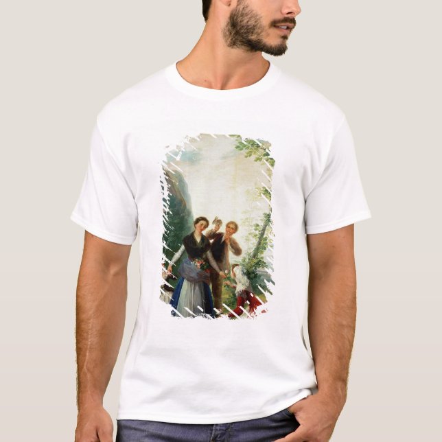 Francisco Jose de Goya y Lucientes | The Florists  T-Shirt (Front)