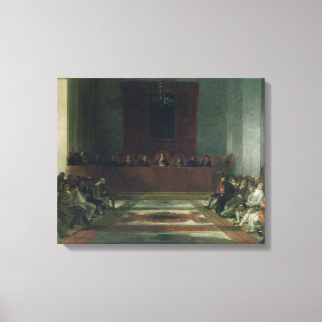Francisco Jose de Goya y Lucientes | The Junta of  Canvas Print (Front)