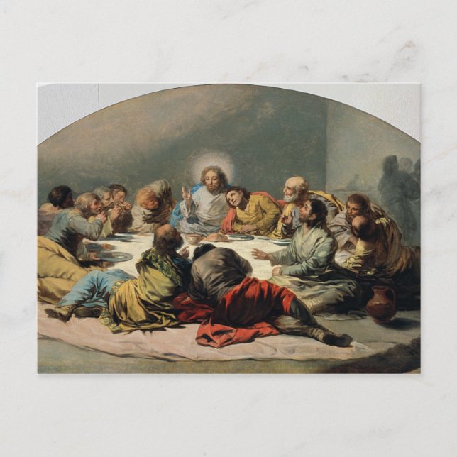 Francisco Jose de Goya y Lucientes | The Last Supp Postcard (Front)