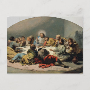Francisco Jose de Goya y Lucientes   The Last Supp Postcard