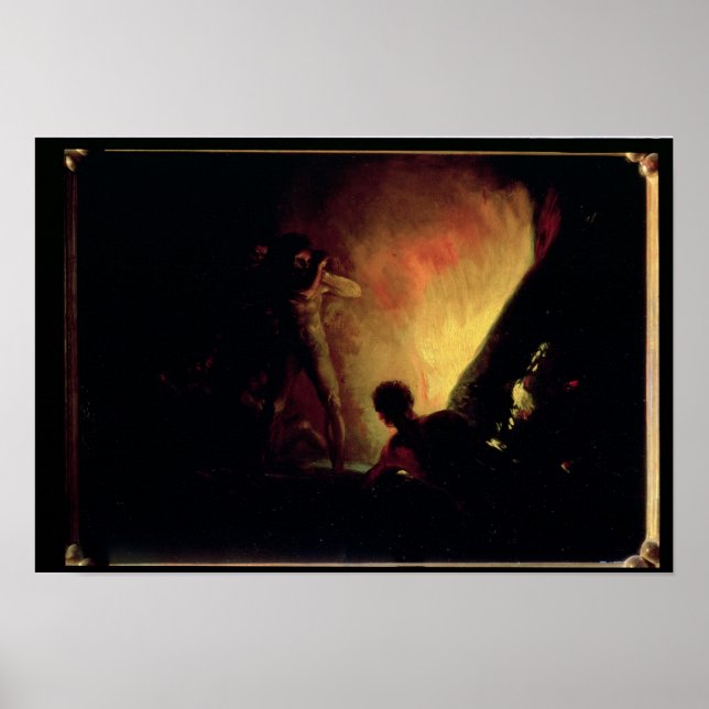 Francisco Jose de Goya y Lucientes | The Pyre, c.1 Poster (Front)